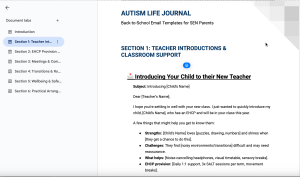 30 Ready-to-Use Email Templates for Teachers, SENCOs & Schools: Back-to-School SEN Parent Email Pack - Image 2